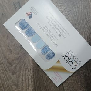 New, Color Street nail strips, Blue Jean Baby